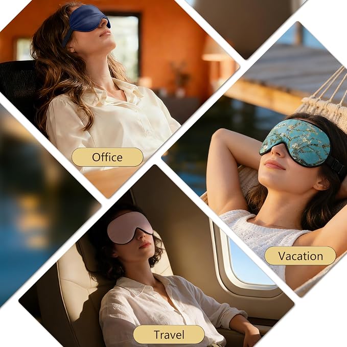 ZIMASILK 100% Mulberry Silk Sleep Mask - Image 6