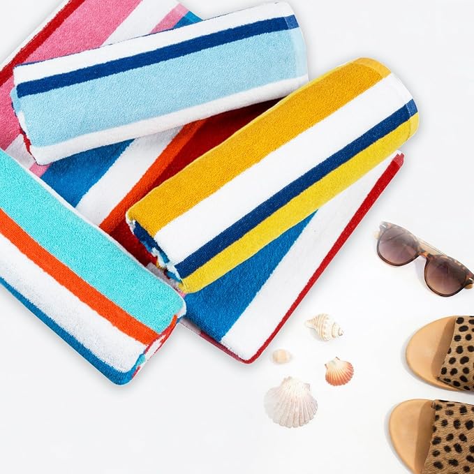 Casa Copenhagen Bora Bora Towels 4Pcs Yellow, Bath Towels - Image 6