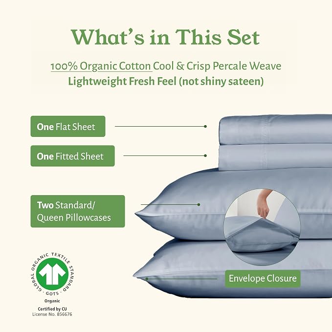 California Design Den Bed Sheets Queen Size - Image 4