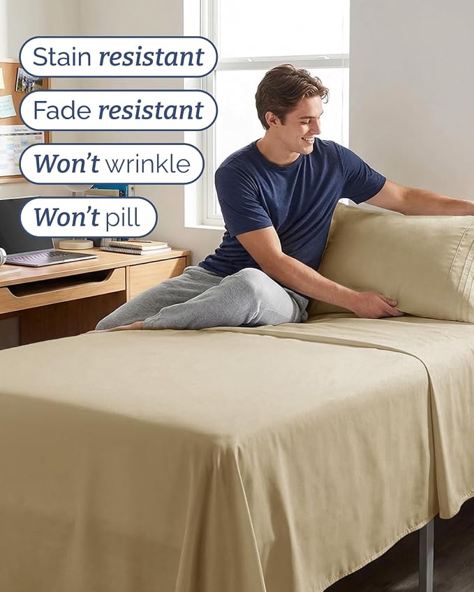 Twin XL 4 Piece Sheet Set - Image 5