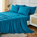 ILAVANDE Teal Queen Sheets Set 6 Piece, Hotel Luxury Super Soft 1800 Series by ILAVANDEforYourBedHome