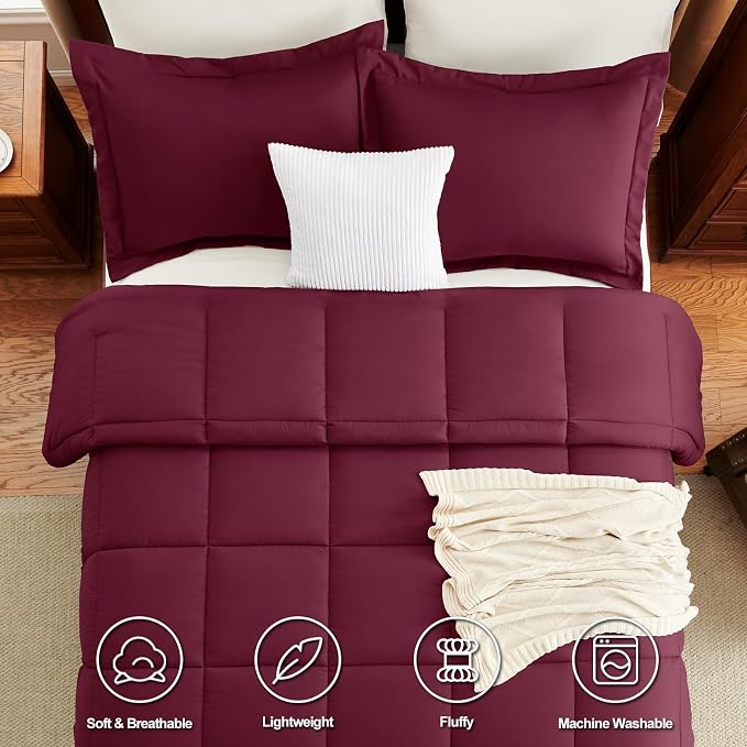 CozyLux Queen Comforter Set - Image 4