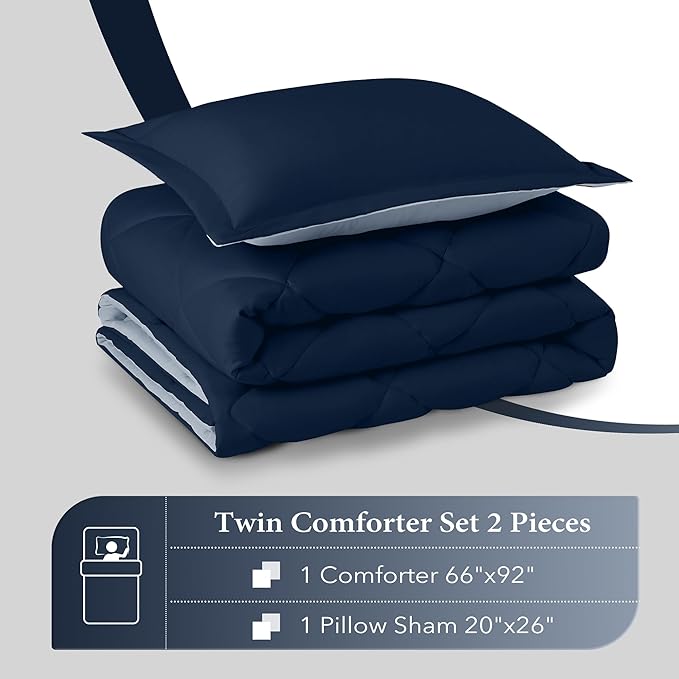 downluxe Twin Comforter Set - Image 6