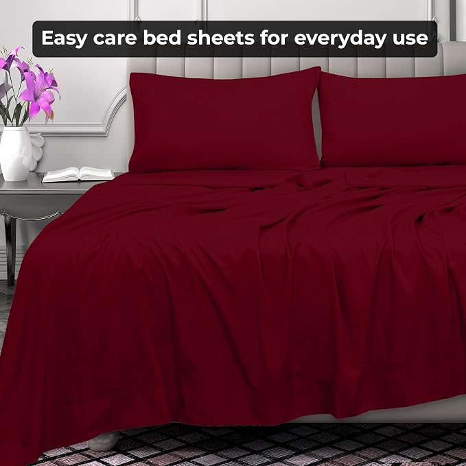 Royale Linens Twin Flat Sheet - Image 6
