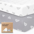 KeaBabies 2-Pack Organic Crib Sheets by KeaBabies