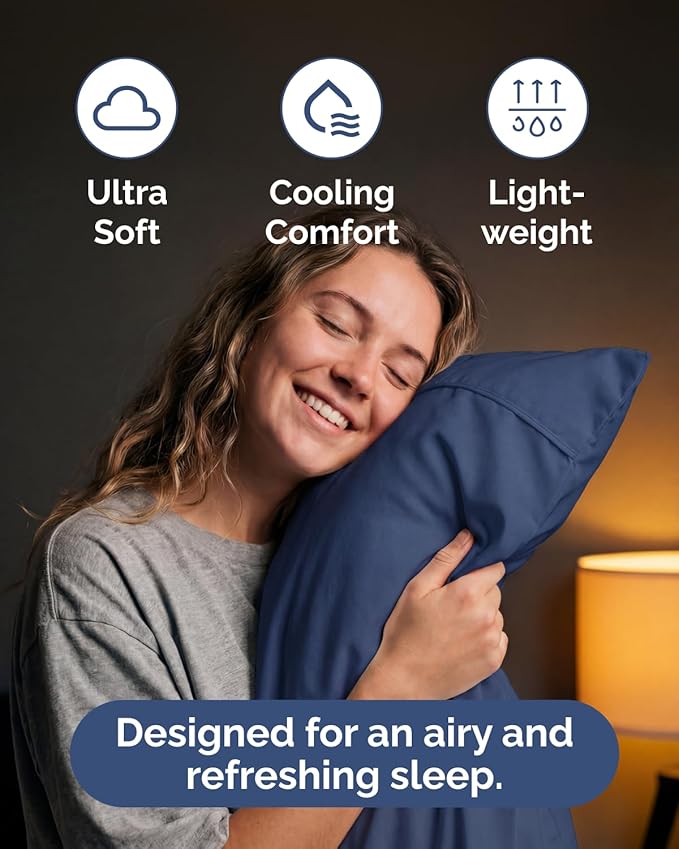 Lightweight 4 Piece Bed Sheet Set Queen Size - Image 3