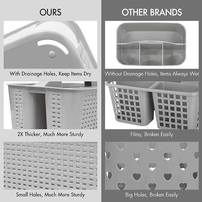 Tiawudi Portable Shower Caddy, Caddy Organizer - Image 5