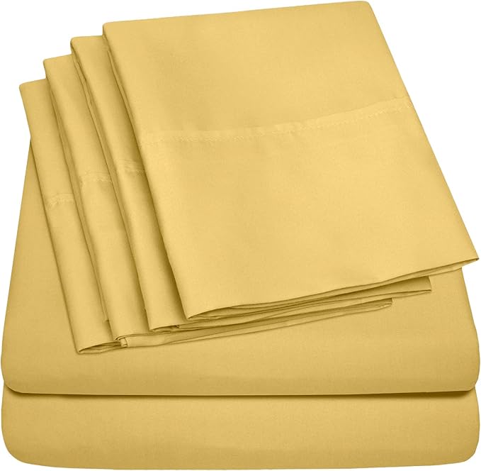 Sweet Home Collection 6 Piece 1500 Supreme Collection Brushed Microfiber Deep by SweetHomeCollection