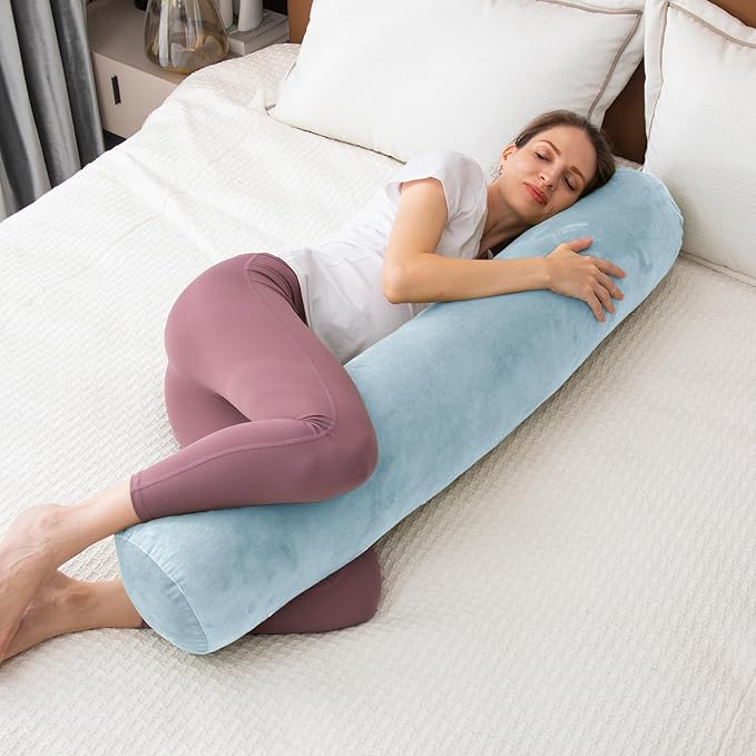 1 MIDDLE ONE Bolster Pillow for Bed, Long Round Body Pillow for Adults - Image 7