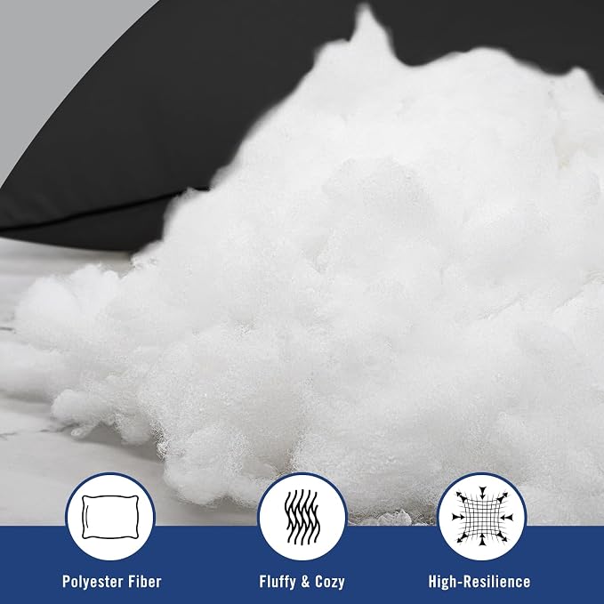 Standard Size Bed Pillows for Sleeping 4 Pack, Luxury Hotel Pillows, - Image 5