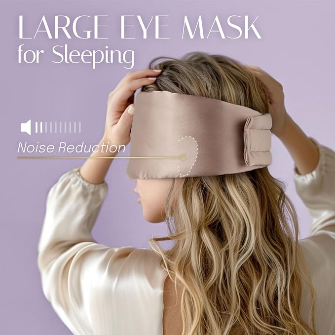 Silk Sleep Mask Soft Pressureless: 100% Mulberry Silk - Image 6
