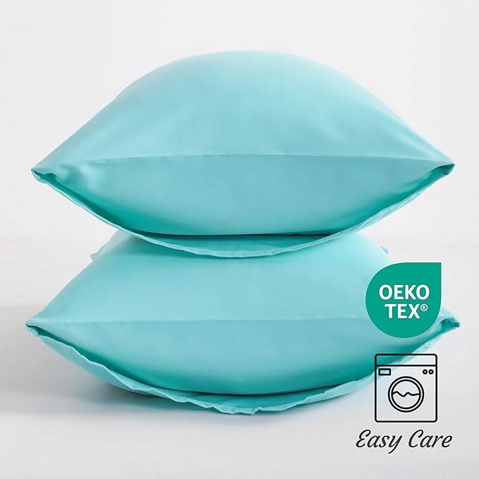 NTBAY Toddler Pillow Cases Set of 2, 2 Pack Brushed Microfiber 14x20 Pillow - Image 3