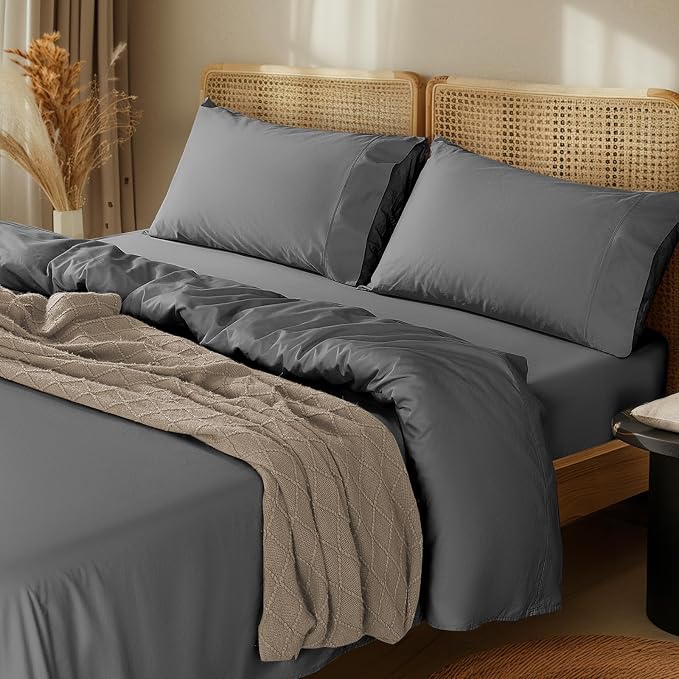 LBRO2M 1000 Thread Count 100% Egyptian Cotton Sheets Set Twin XL, 3 Piece Sets by LBRO2MBedding