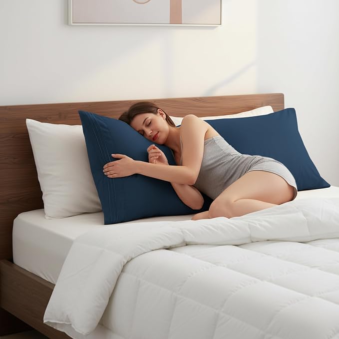 Elegant Comfort Luxury Ultra-Soft 1-Piece Body Pillowcase - Image 4