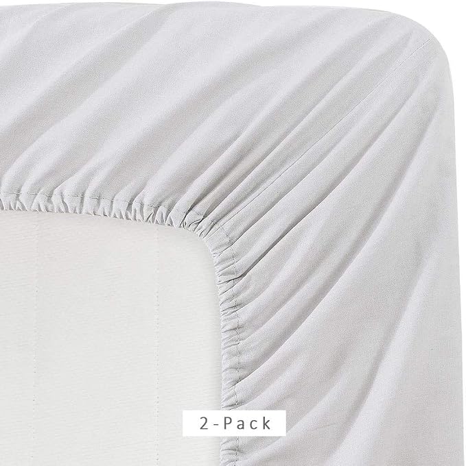 Ultra Soft Microfiber Full Fitted Sheets – 1800 Thread Count, Wrinkle-Resistant - Image 2
