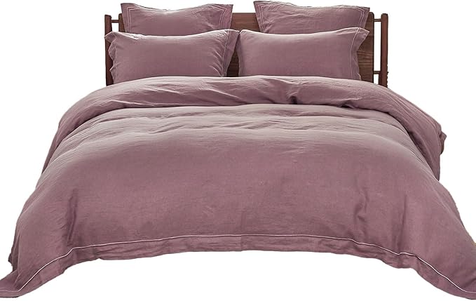 Simple&Opulence 100% Washed Linen Duvet Cover by SimpleOpulence