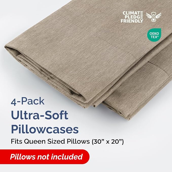 Queen Pillow Cases Set of 4 - Image 2