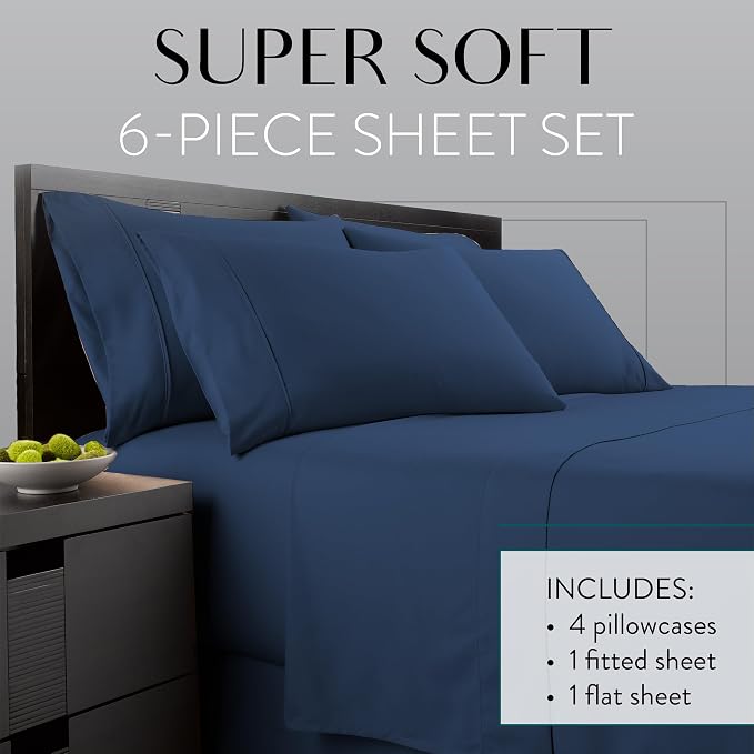 Danjor Linens Bed Sheet Set Full Size - Image 2