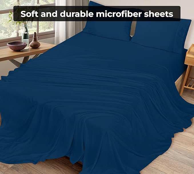 Royale Linens Full Flat Sheet - Image 4