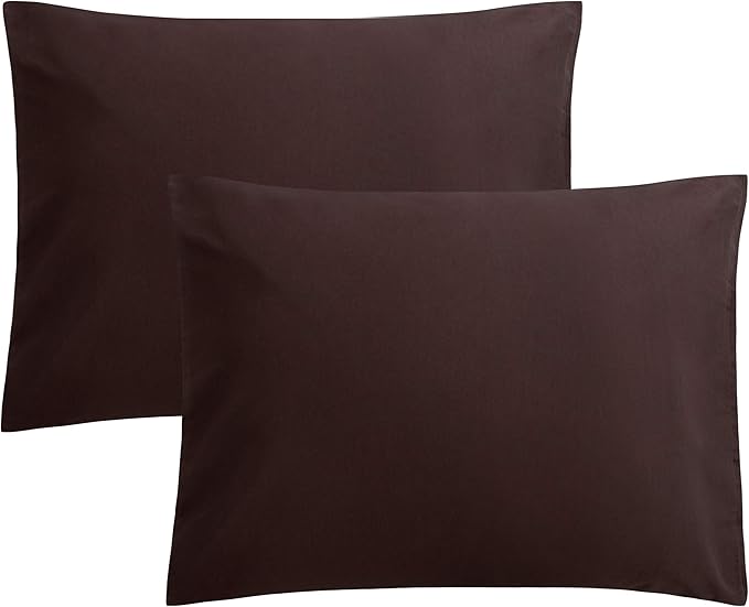 FLXXIE Pillow Cases Standard Size, Soft Microfiber Pillow Covers by FLXXIE