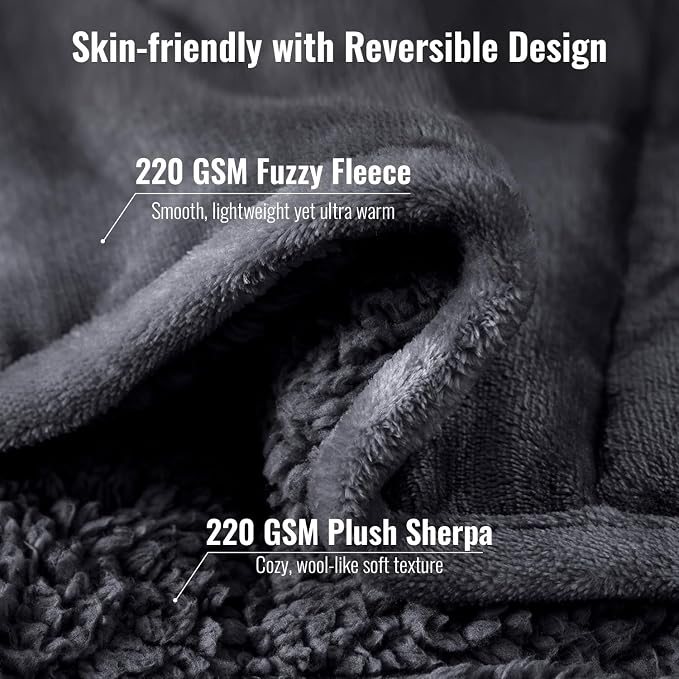 Uttermara Weighted Blankets for Adults Full Size, 12lbs 48x72 inches Blanket - Image 2