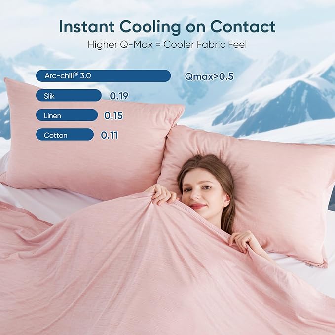 Elegear Revolutionary Cooling Blanket Queen Absorbs Heat to Keep Body Cool - Image 5
