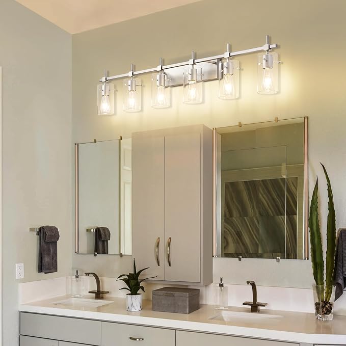 SOLFART 49.2 inch 6 Lights Vanity Light fixtures - Image 2