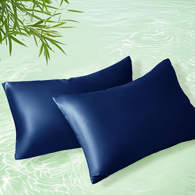 Homiest Cooling Pillow Cases King Size Set of 2, 100% Rayon Derived from Bamboo by Homiest