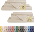 Linen Home 100% Cotton Percale Sheet Set Pack of 2, King Size, Deep Pocket by LINENHOME