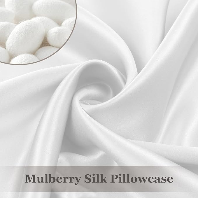 Adubor 100% Silk Pillowcase 2 Pack - Image 3