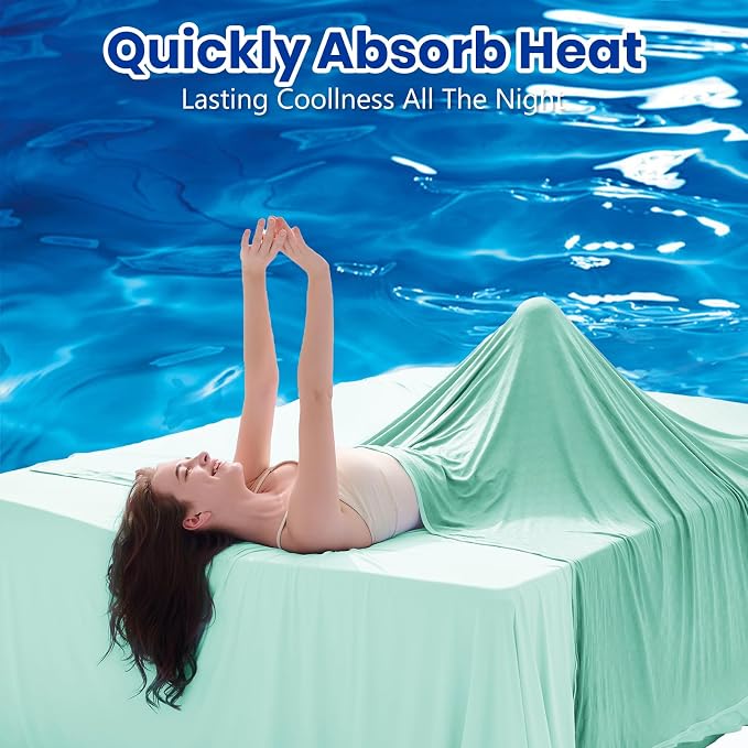 Topcee Cooling Blanket Throw- 50"x60" Summer Cooling Throw Blanket - Image 2