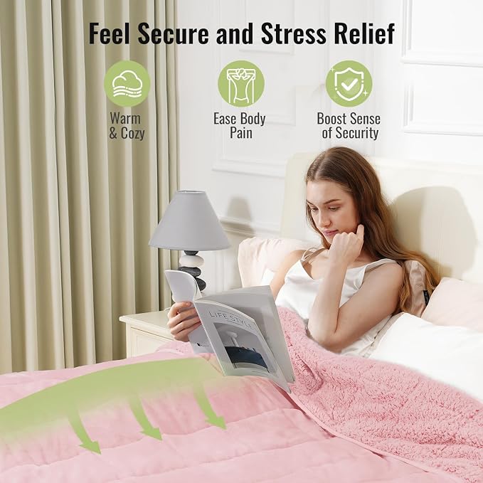Uttermara Weighted Blankets for Adults Queen Size, 20lbs 60x80 inches Blanket - Image 4