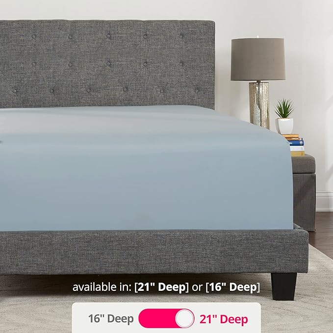 Extra Deep Pocket Queen Fitted Sheet – 18” - Image 3