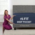 Queen Size Fitted Sheet Only by DeaLuxeBedding