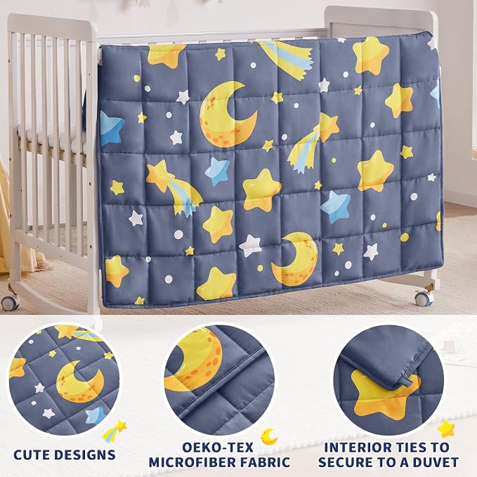 anfie Weighted Blanket Kids Weighted Blanket Cooling Blanket - Image 5