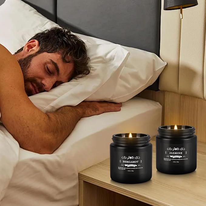 YOROXRG Scented Candles Gifts Set 24 Pack Soy Wax Travel Tin Jar Candles - Image 6