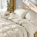 SONORO KATE 100% French Linen Duvet Cover King Size, Soft Breathable by SONOROKATE
