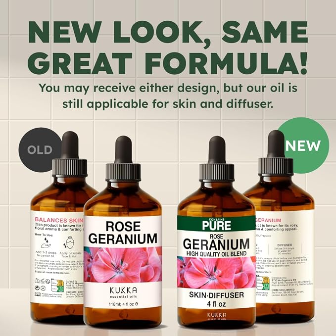 100% Pure Rose Geranium Oil - Image 8