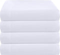 ZPECC King Flat Sheet Only 4 Pack, Durable White Top Bed Sheets Hypoallergenic by ZPECC-ABrandThatHasBeenFocusedOnBabyProductsFor18Years