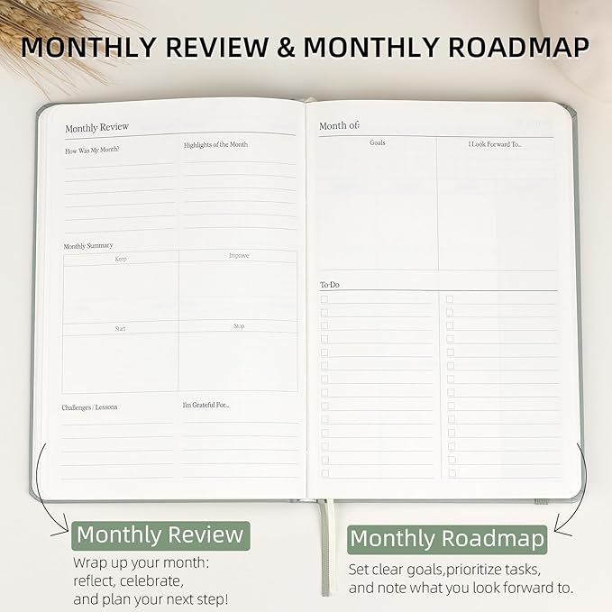2026 Planner - Undated Monthly, Weekly & Daily Planner - Image 5