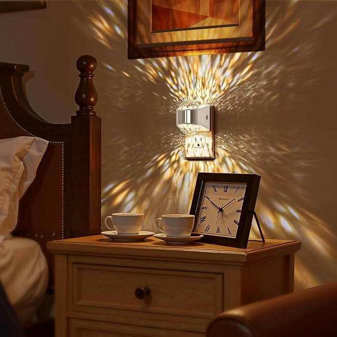 Briignite Night Light, Sliver Night Lights Plug into Wall, LED Projector Night - Image 5
