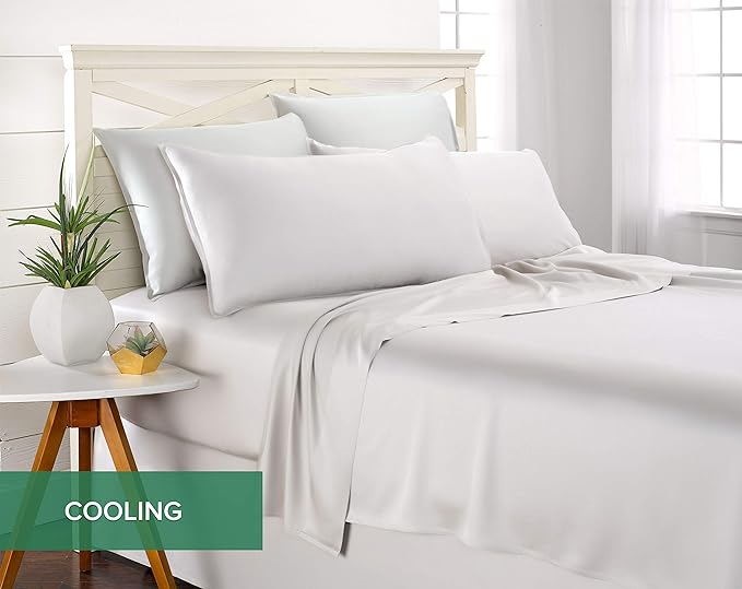 Pure Bamboo Twin XL Sheets, Genuine 100% Organic Viscose Derived from Bamboo - Image 4