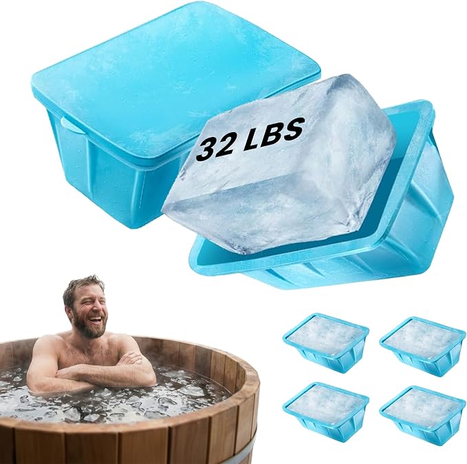 Extra Large Ice Block Mold For Ice Bath by Unknown
