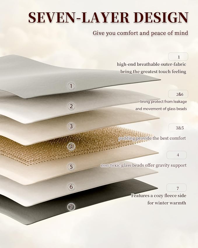 L'AGRATY King Size Weighted Blanket - Image 6