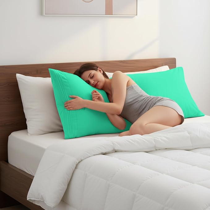 Elegant Comfort Luxury Ultra-Soft 1-Piece Pillowcase Set - Image 4