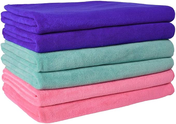 JML Microfiber Towels, Bath Towel Sets by JML