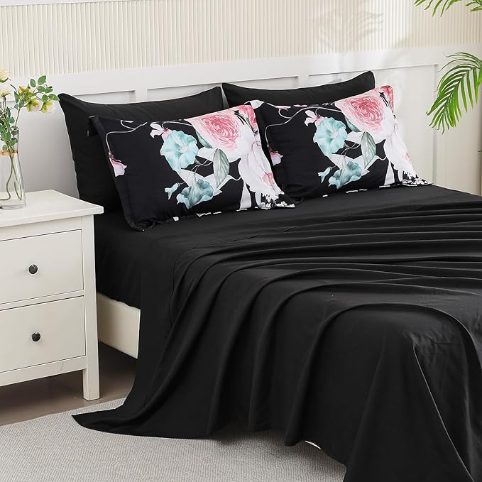 Yogeneg King Size Comforter Set 7 Piece Bed in a Bag, Soft Microfiber Comforter - Image 4