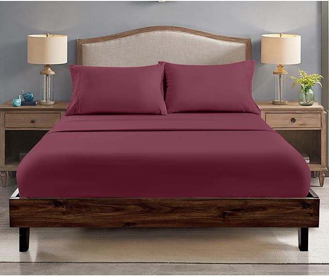 FreshCulture King Fitted Sheets, Bulk Pack of 6, Deep Pocket, Soft Microfiber - Image 7