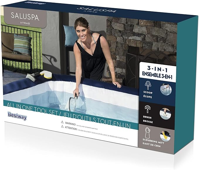Bestway SaluSpa All-in-One Cleaning Tool Set - Image 5