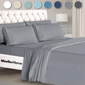 Mueller Ultratemp Bed Sheets Set, Super Soft 1800, 6 Piece California King by Mueller